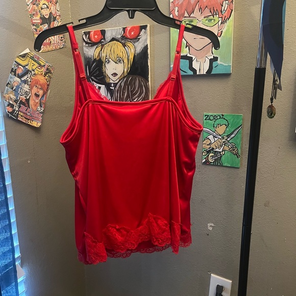 faded glory authentic red tank top - Picture 4 of 4